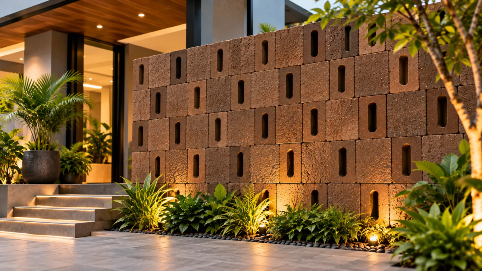 Wood wall cladding